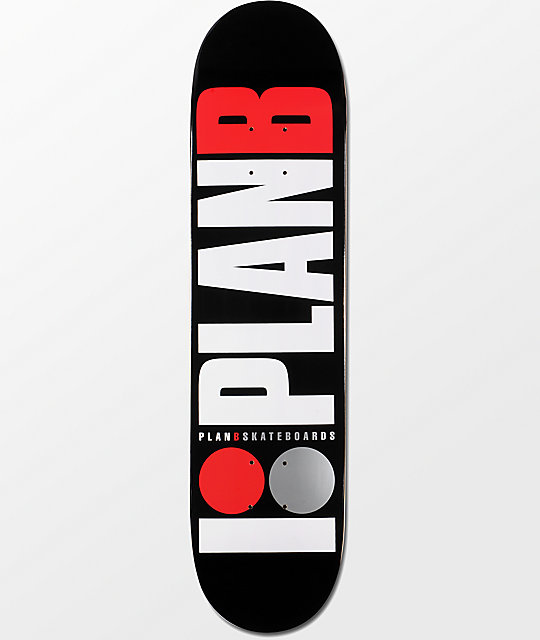 Plan B Team OG 7.75" Black Skateboard Deck At Zumiez : PDP